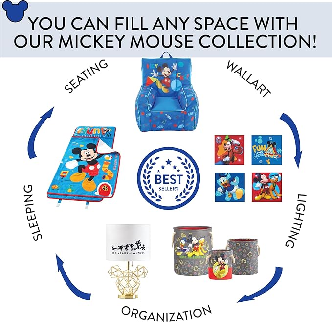 Mickey Mouse Pop Up Laundry Hamper - Image 5