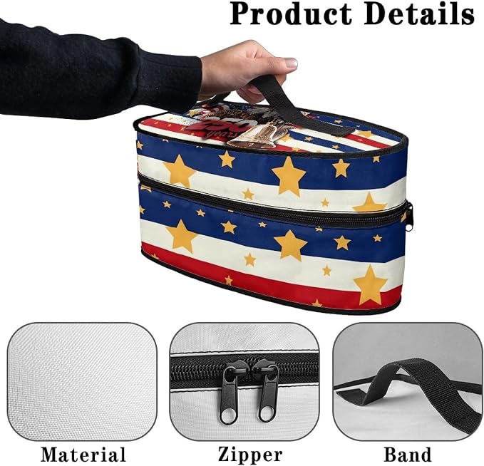Damask Flower Iron Storage Bag - Image 5