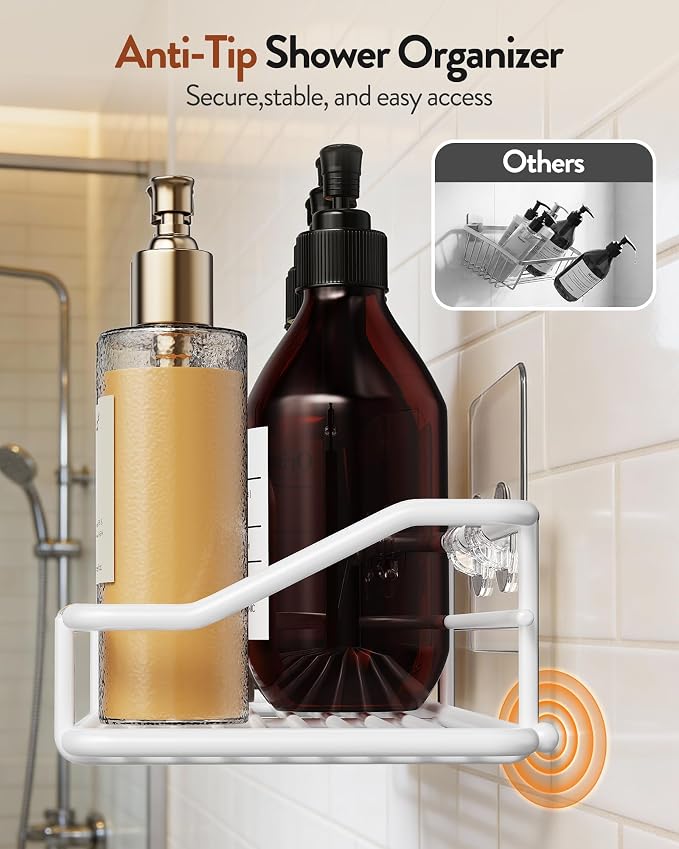 Orimade Bathroom Shelf Organizer Shower Caddy Storage Kitchen Rack - Image 6