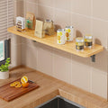 Wall Mounted Folding Table Desk Kitchen Dining Table Floating Foldable Table by Unknown