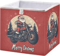 senya Large Storage Bins Motorcycle Santa Collapsible Foldable Storage Cubes by senya
