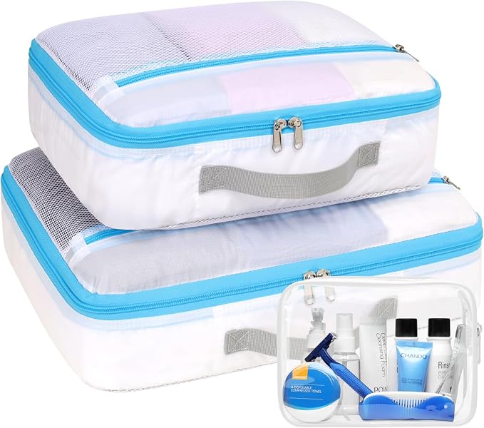 Cambond Mesh Packing Cubes for Travel Women by Cambond