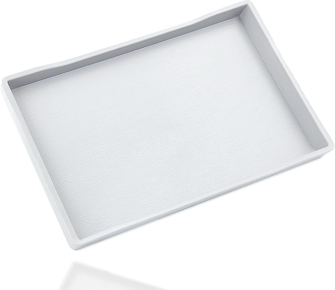 White Serving Tray for Serving Accessory, Perfume and Display Use. by VCREATC-VCREATEFORCUSTOMER