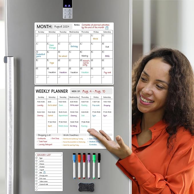 LANDNEOO Magnetic Dry Erase Calendar - Image 6