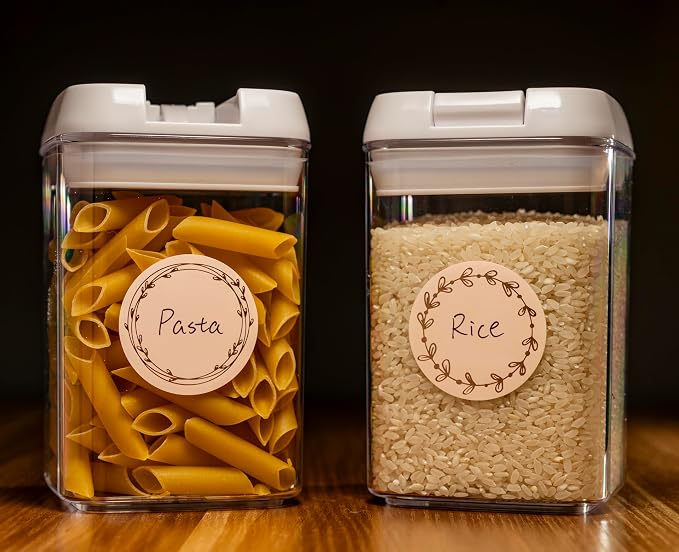 MONEST Waterproof & Oil Resistant Jar & Lid Stickers - Image 6