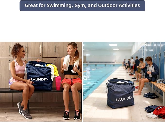 GOGOODA Travel Laundry Bags – Packable & Splash-Resistant Clothes Organizer - Image 7