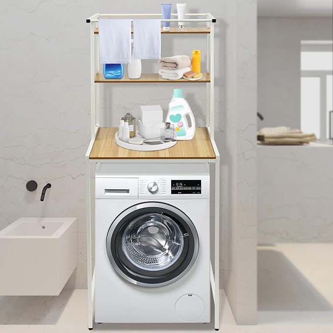 Over Washer Dryer Standing Rack Stand - Image 2