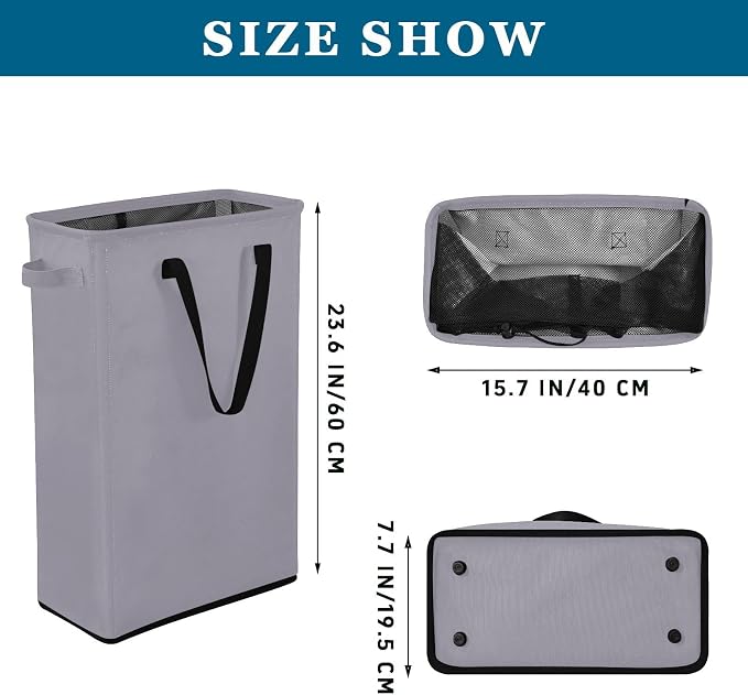 48L Heavy-duty Collapsible Laundry Basket - Image 2