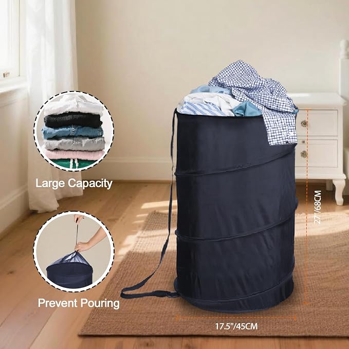 BATTOO Collapsible Laundry Baskets- Foldable Hamper - Image 6