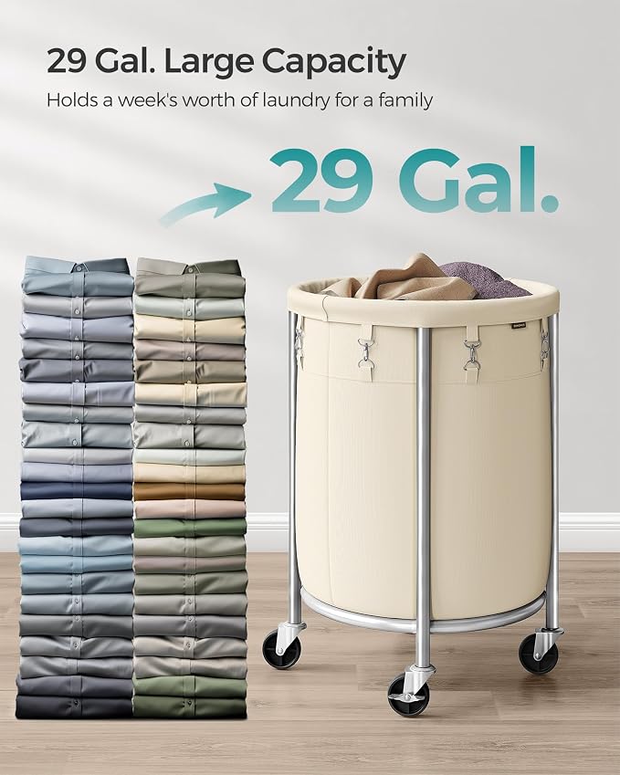 SONGMICS 29-Gallon Laundry Basket - Image 3