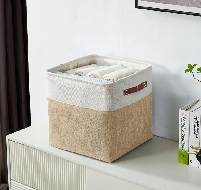 DECOMOMO Storage Cubes, 12x12 Storage Bins, Baskets - Image 6