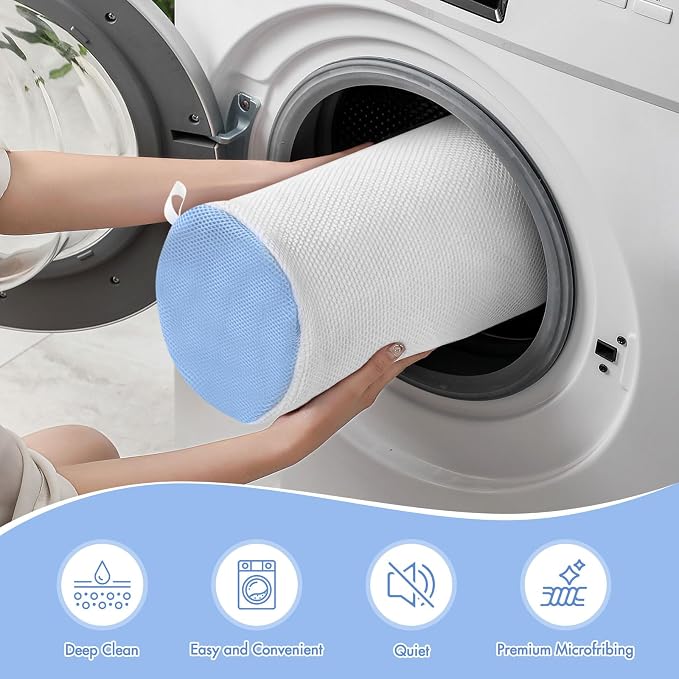 Shoe Washing Machine Bag w/Shoe Trees to Prevent Deformation - Image 9