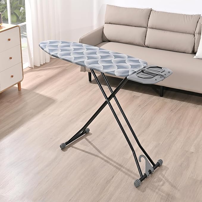 KINGBOARD Ironing Board, Metal Panel Iron Board Full Size - Image 8