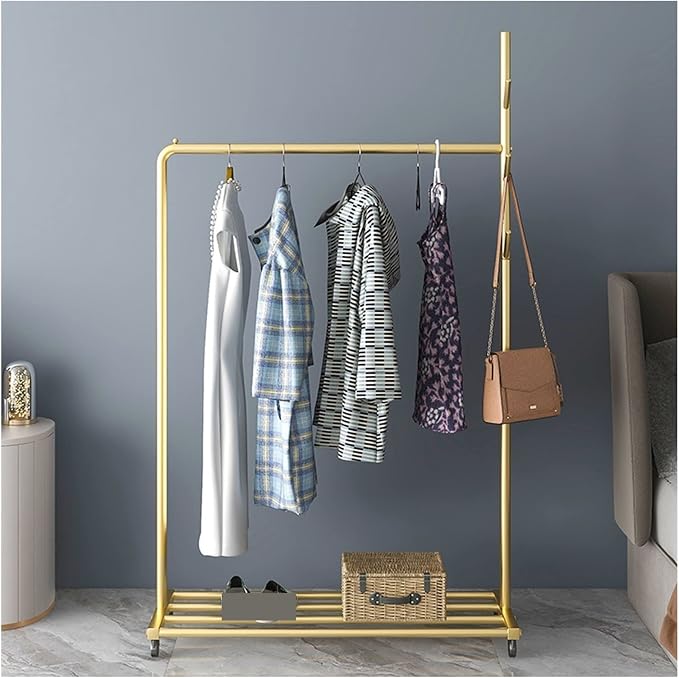 Coat Shelf Home Floor-Standing Coat Rack Indoor Simple Simple Coat Rack Home - Image 3