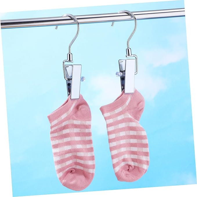 10 Pcs Rotatable Laundry Clips - Image 2