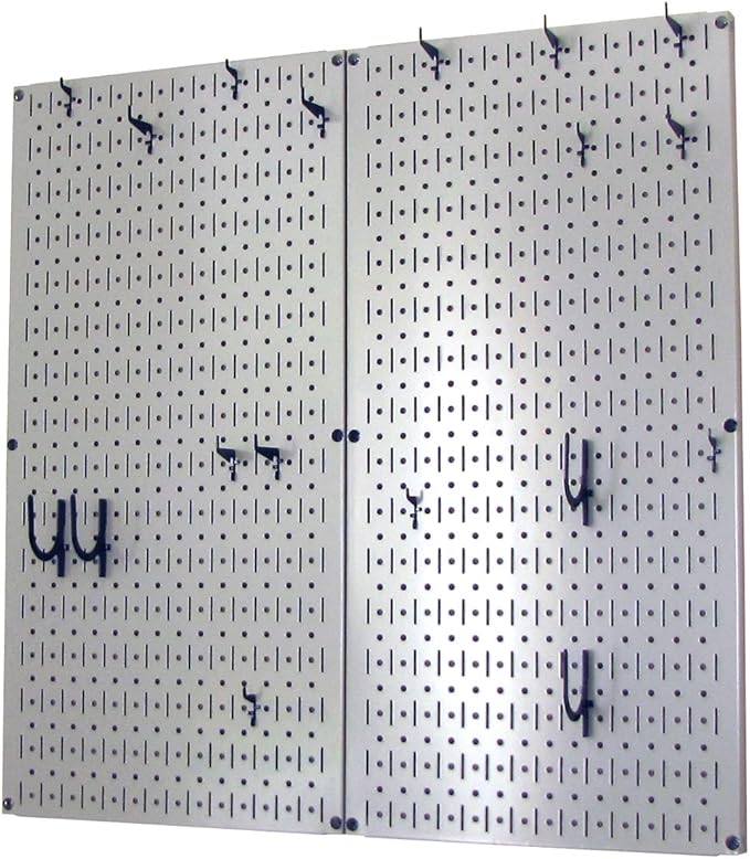 Wall Control Kitchen Pegboard Organizer Pots and Pans Storage Rack Organization - Image 2