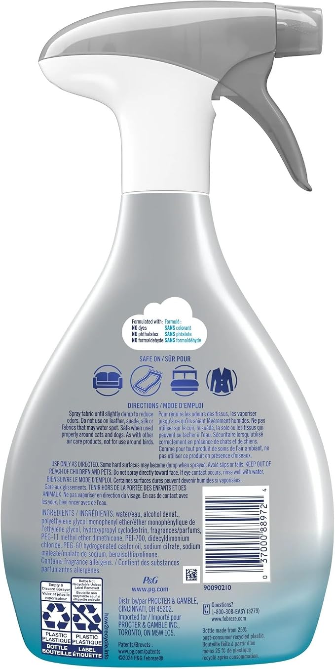 Febreze Fabric Refresher Heavy Duty Crisp Clean Air Freshener - Image 2