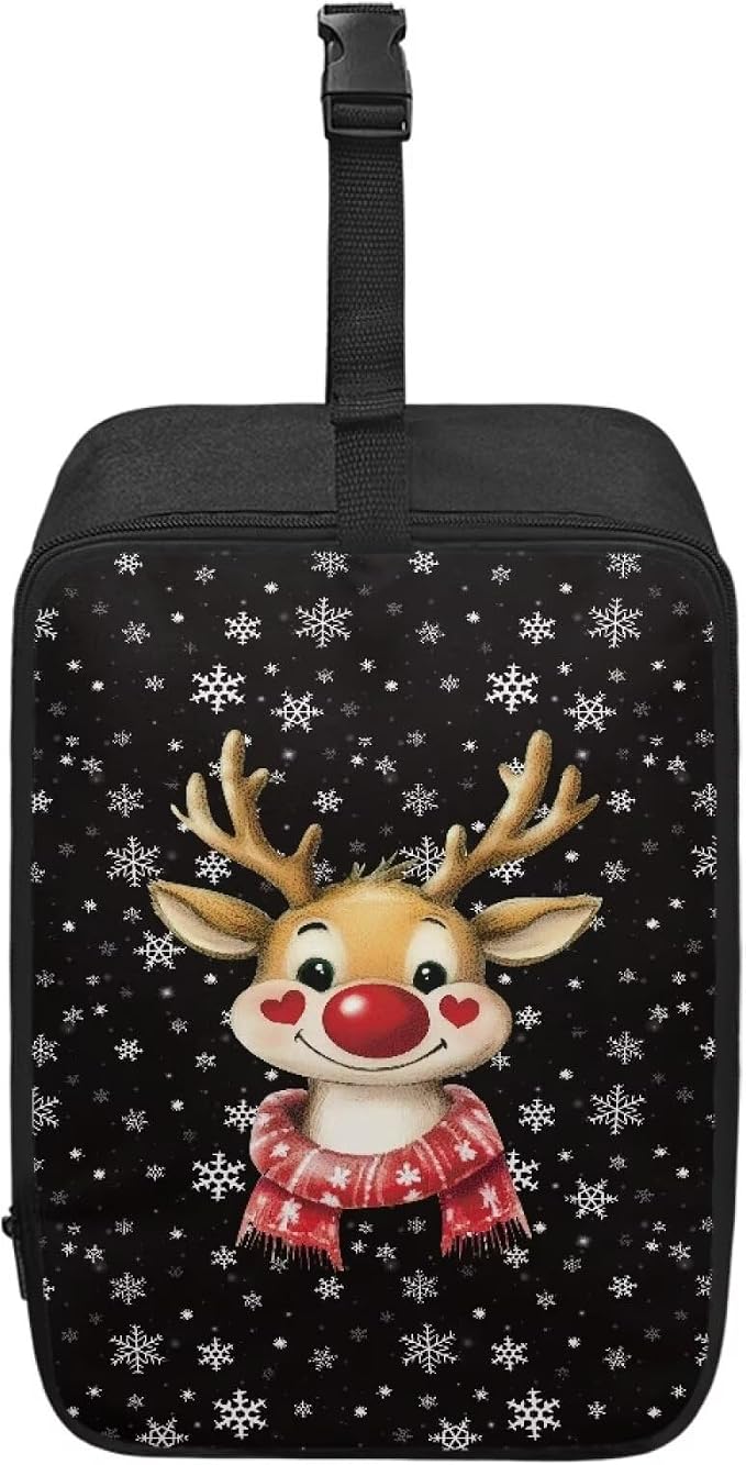 Christmas Moose Steam Iron Travel Bag by YUVAMAGIMO