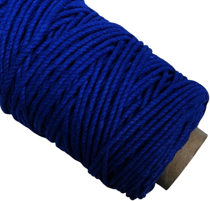 Maker's Craft Natural Macrame Cord 4mm X 109 Yards Twisted Dyed Colors - Image 2