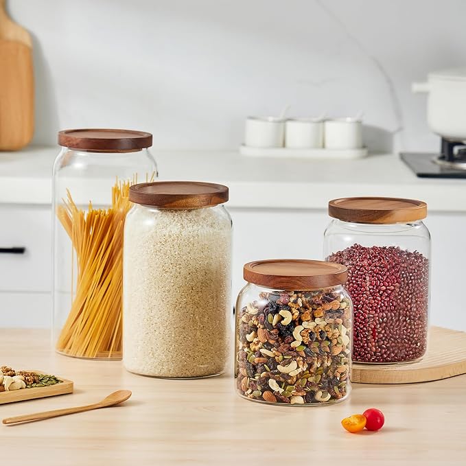 Sweejar Large Glass Candy Jars - Image 5