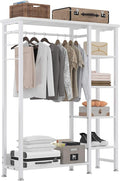 VECELO Open Garment Clothing Rack, Free-Standing Heavy Duty Storage Closet by VECELO