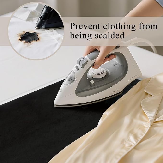 Ink-wash Black Cat Print Ironing Mat Foldable Ironing Pad Portable Board Iron - Image 3