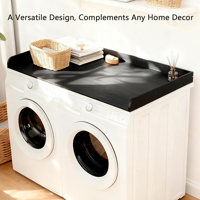 Fabuday Wood Washer Dryer Countertop - Image 4
