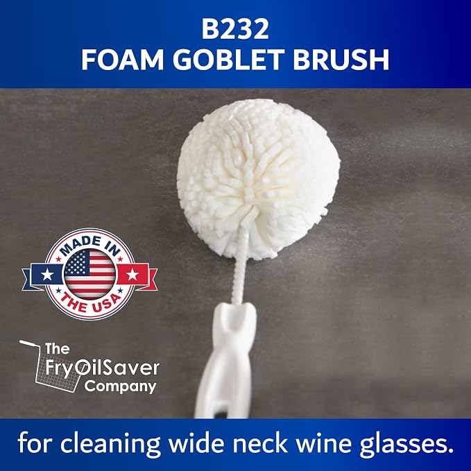 Foam Goblet Wine Glass Cleaner Brush - Image 3