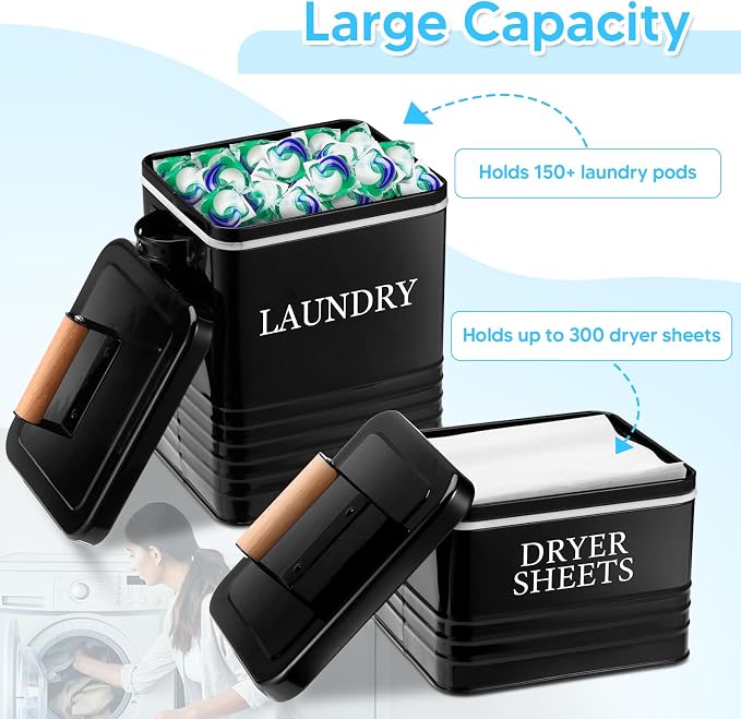 Metal Laundry Powder Container - Image 3