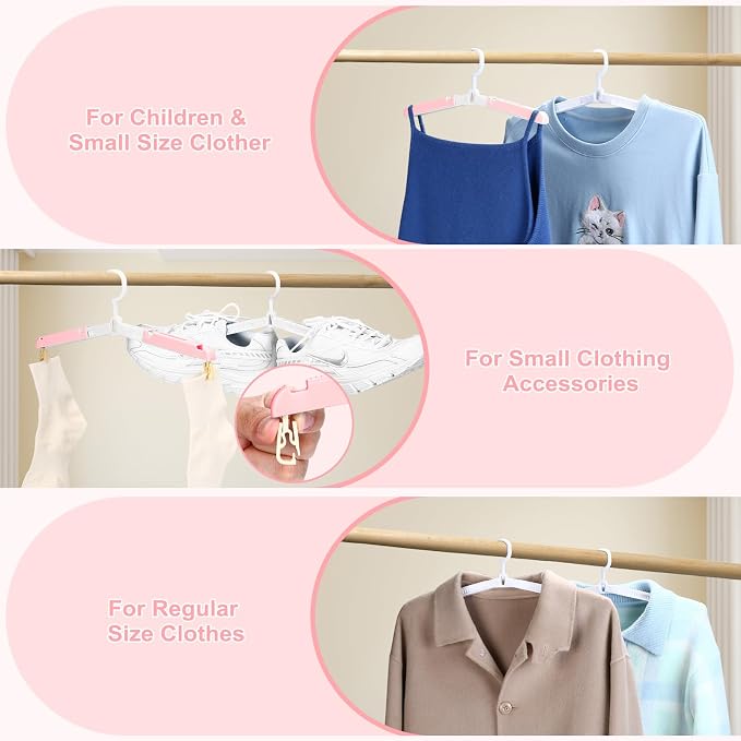 6 Pack Fodable Travel Hangers - Image 5