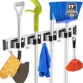 reliahom Broom Holder Wall Mount, 4 Racks by reliahom