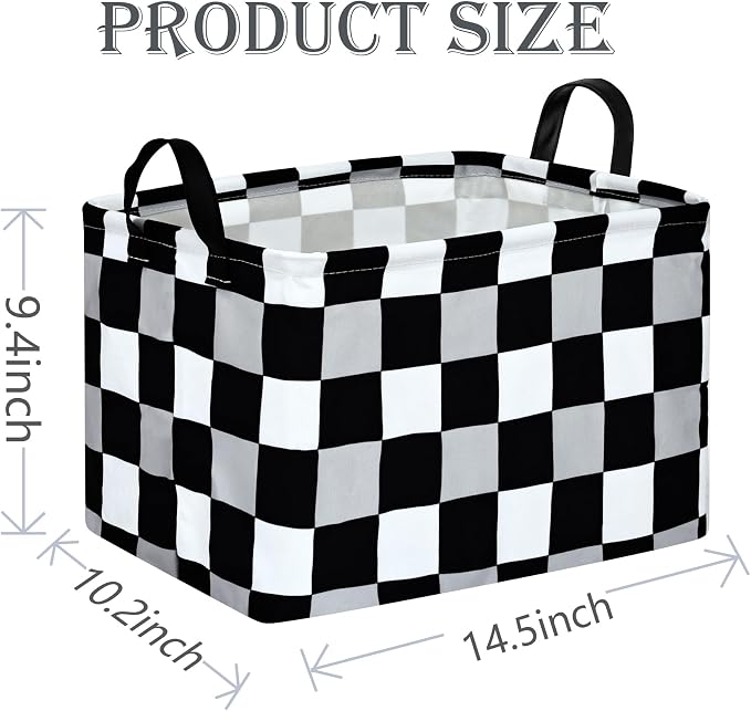 Rectangle Gift Shelf Nursery Storage Basket Laundry Hamper Storage Box and Bins - Image 7