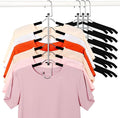 TOPIA HANGER Clothes Hanger Space Saving, 6 Tier Shirt Coat Hangers Space by TOPIAHANGER