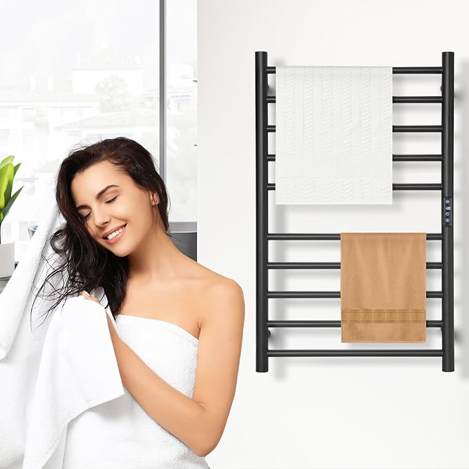 VARIPOWDER Fast Heating Towel Warmer, Smart Timer & Adjustable Temperature - Image 2