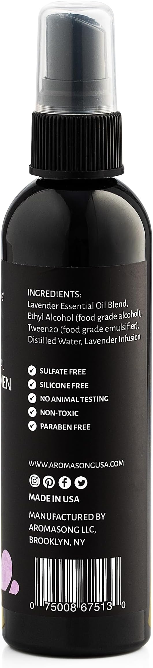 Aromasong All Natural Lavender Spray - Image 7