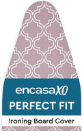Encasa XO Ironing Board Cover and Pad 54"x18" by EncasaXO