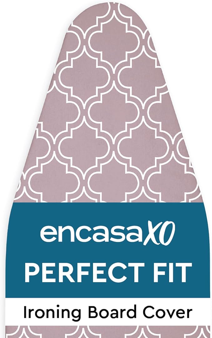 Encasa XO Ironing Board Cover and Pad 54"x18" by EncasaXO