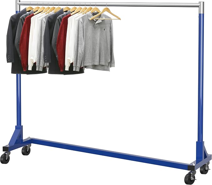 Simple Houseware Industrial Grade Z-Base Garment Rack, 500lb Load by SimpleHouseware
