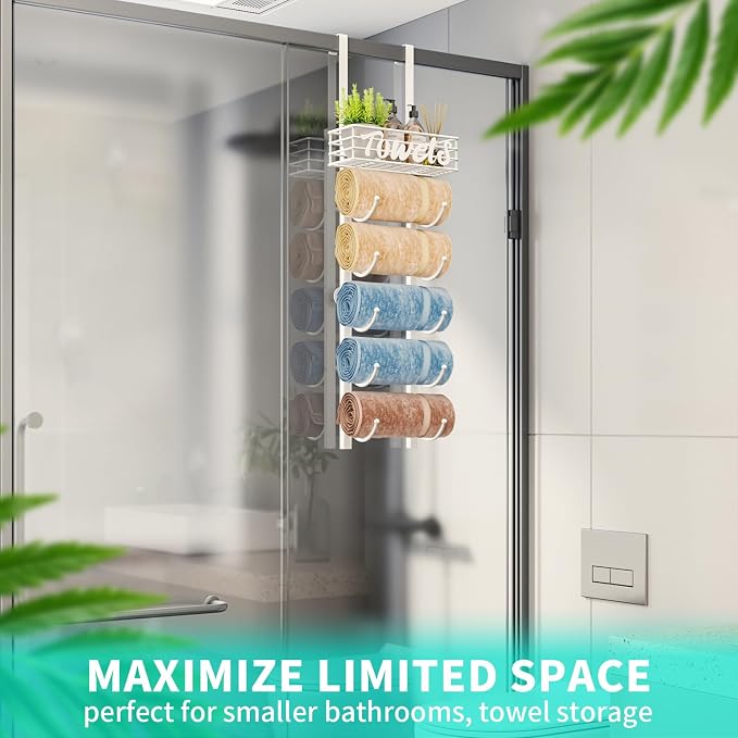 HapiRm Towel Racks for Bathroom Storage - Image 6