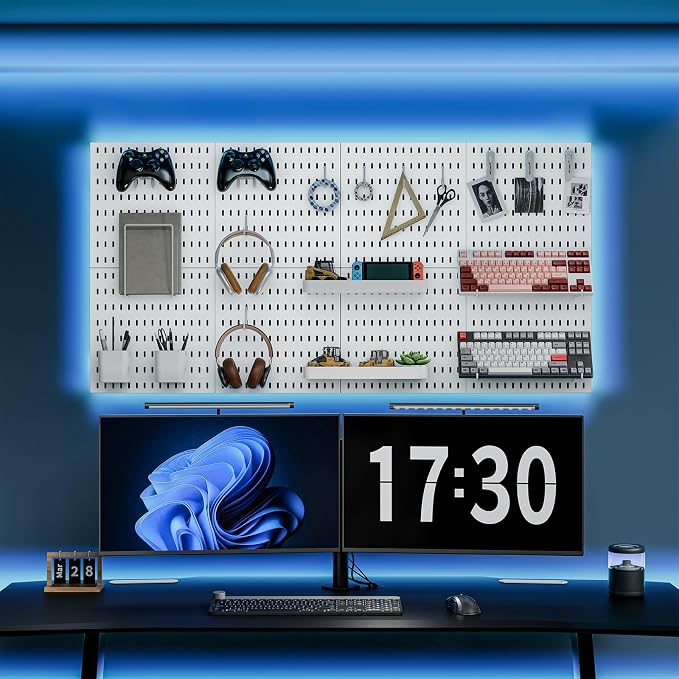 Pegboard Combination Kit, Wall Mounted Storage Set - Image 3