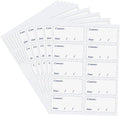 Hybsk Removable Freezer Labels Easy Peel Off by HYBSK