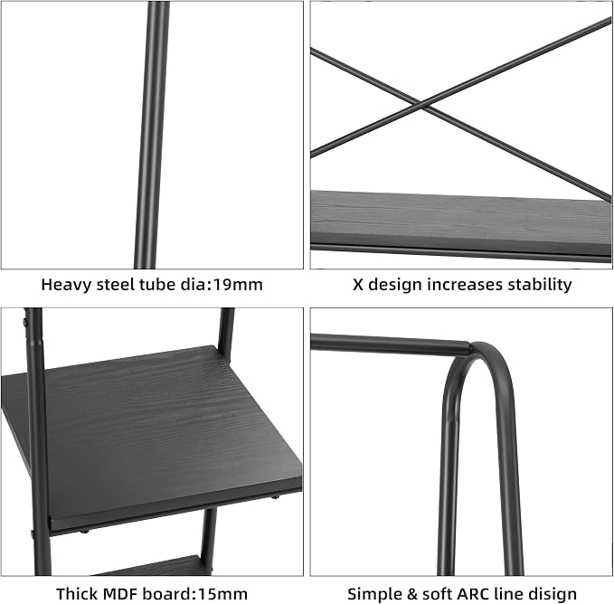 Finnhomy Rustic Clothes Rack, Clothing Rack - Image 4