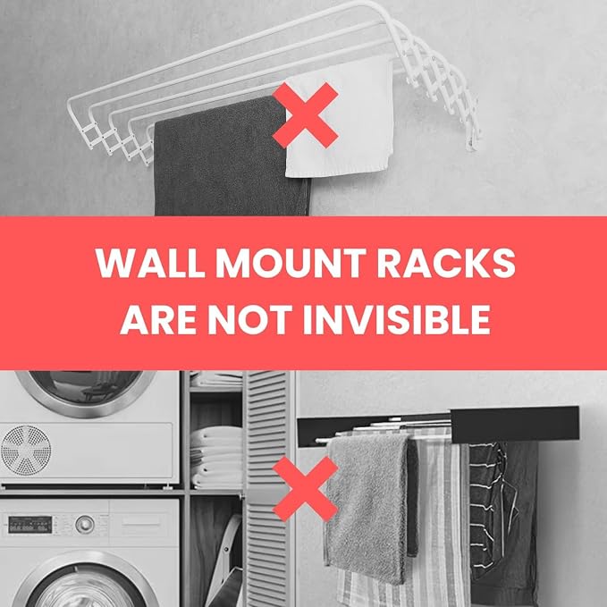 Space Saving Under Cabinet Drying Rack - Image 5