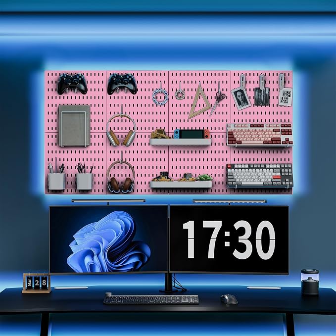 Pegboard Combination Kit, Wall Mounted Storage Set - Image 3