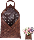 VOSAREA Vintage Woven Wall Hanging Storage Basket by VOSAREA