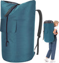 Backpack Laundry Bag, 115L Heavy Duty Extra Large College Laundry Backpack by Azhido