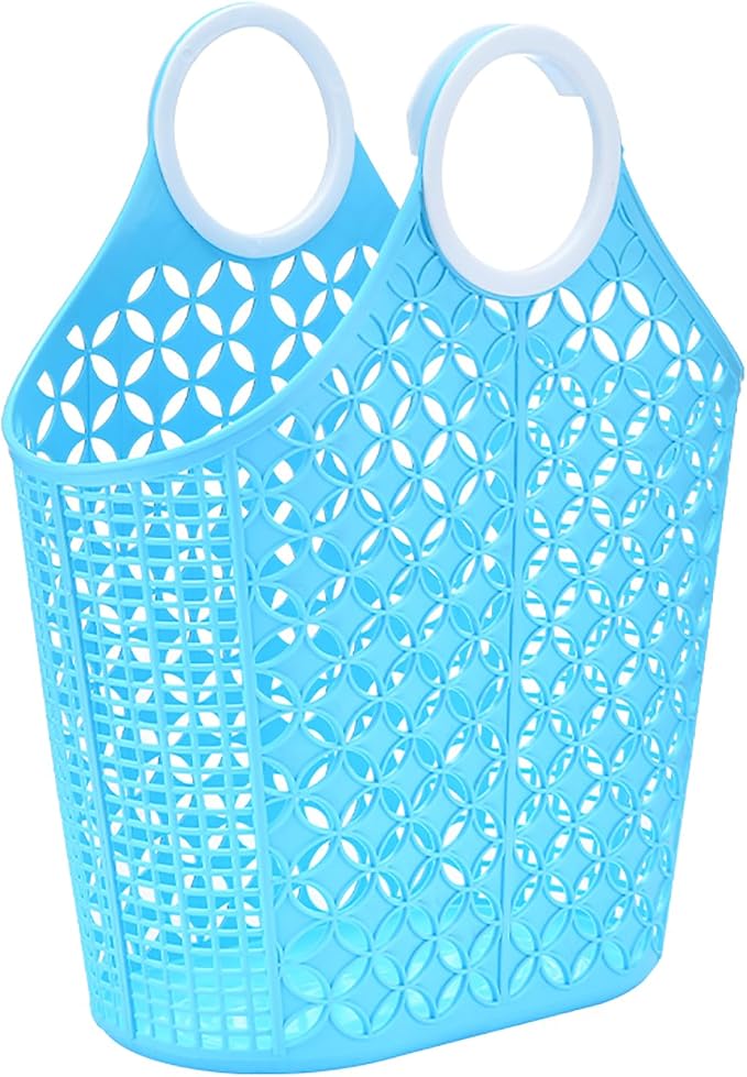 Fox Run Blue Cleaning Caddy, Laundry and Produce Basket by foxrunbrands