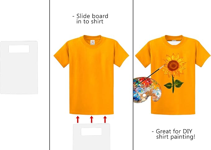 Shirt Folding Board 8" x 10" Plexiglass Laundry Organizer - Image 2