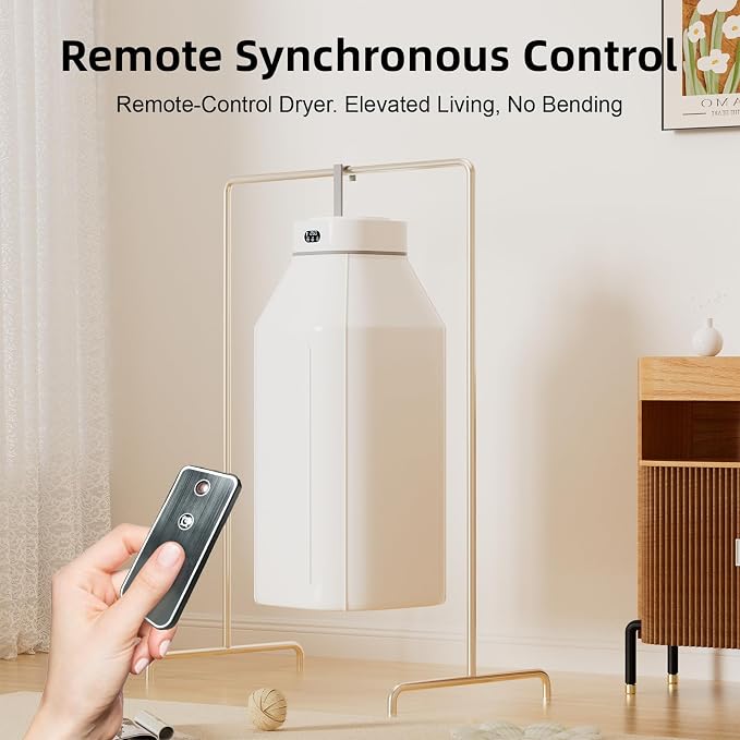 Portable Clothes Dryer, Compact & Foldable Electric Drying Machine - Image 3