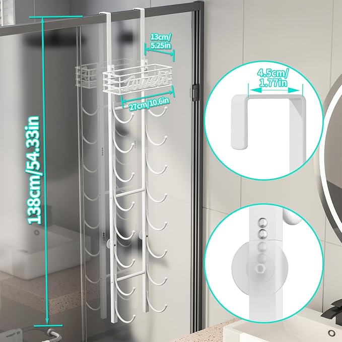 HapiRm Towel Racks for Bathroom Storage - Image 7